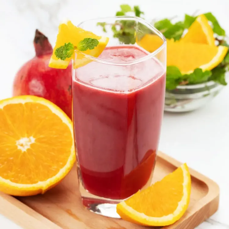 Orange & Pomegranate Juice